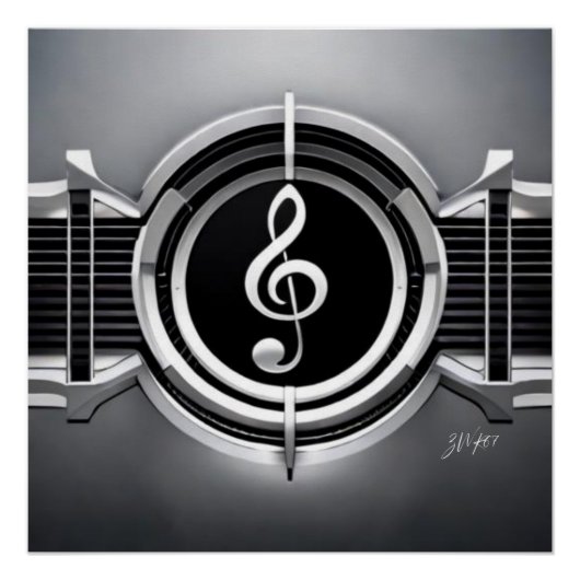 De kunst van Treble Perfect Poster (Voorkant)
