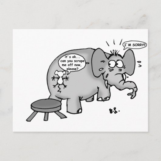 De kunst van vergeving briefkaart (Voorkant)