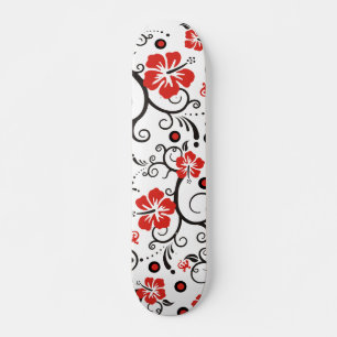 De Kunsten van het patroon - hibiscusdecor Skateboard