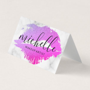 De kunstenaar Elegant Kiss Marble uit het hedendaa Visitekaartjes