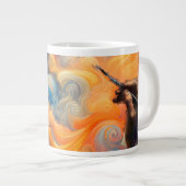 De kunstenaar van de hemel extra grote beker (Voorkant rechts)