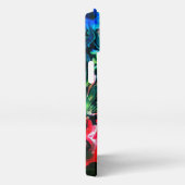 De kunstenaar van het telefoongeval Ontworpen "Let iPhone Hoesje (Rechterkant)