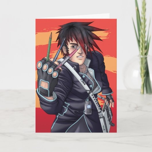 De Kunstenaar van Manga Kaart (Voorkant)