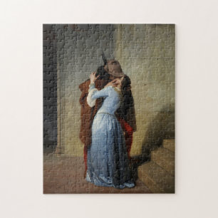 De kunstpuzzel Kiss / Il Bacio Legpuzzel