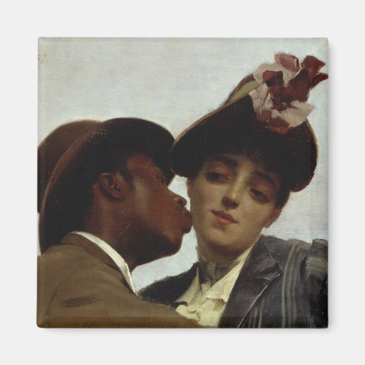 De Kus, 1887 Magneet (Voorkant)
