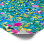 De Kus 2 van Gustav Klimt Poster (Hoek)