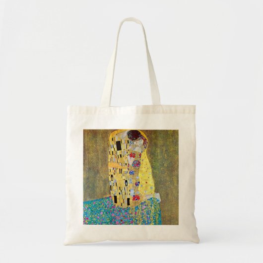 De Kus 2 van Gustav Klimt Tote Bag (Voorkant)