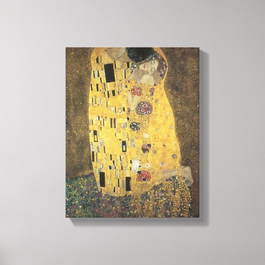 De kus canvas afdruk (Voorkant)