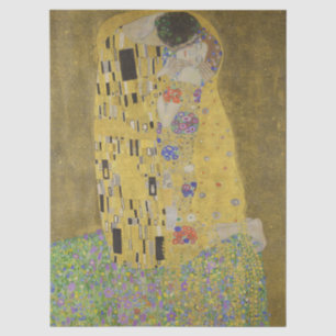 De Kus door Gustav Klimt Tissuepapier