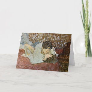 De kus feestdagen kaart