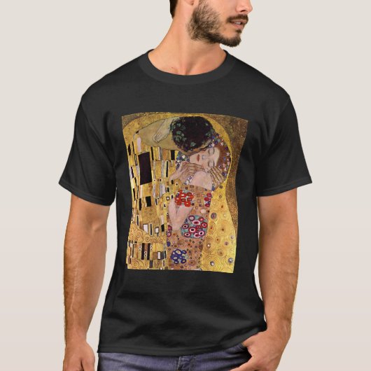 De Kus, Gustav Klimt T-shirt (Voorkant)