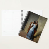 De Kus in Blue Satin Francesco Hayez personaliseer Planner (Display)
