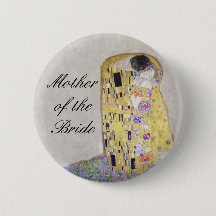"De Kus" Klimt Art Nouveau Wedding Theme White