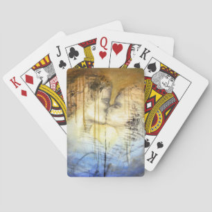 De kus pokerkaarten