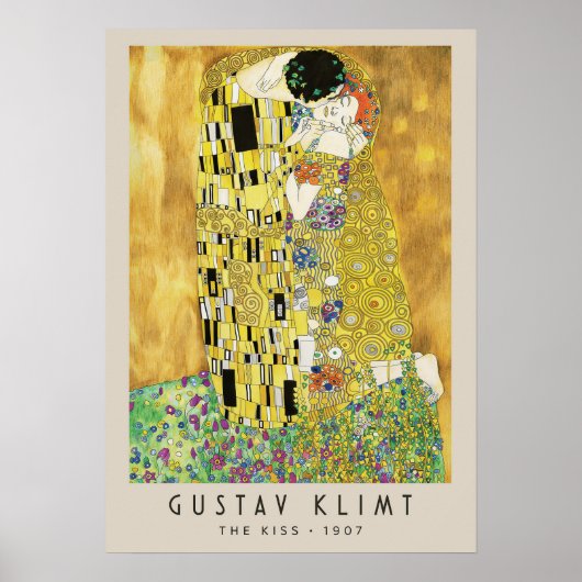 De Kus Poster (Voorkant)