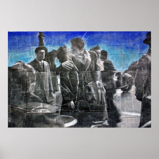 De kus poster (Voorkant)