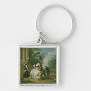 De kus sleutelhanger