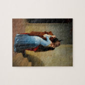 De kus van Francesco Hayez Legpuzzel (Horizontaal)