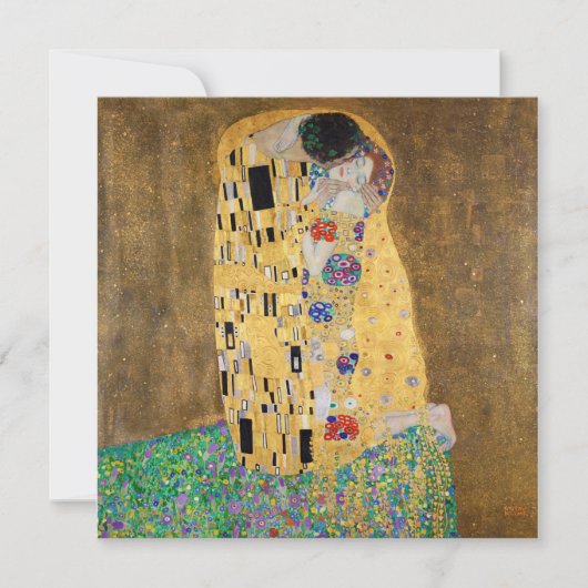 De kus van Gustav Klimt (Voorkant)