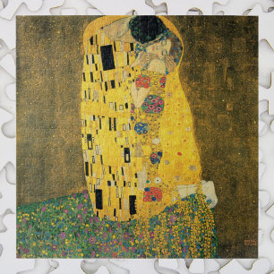 De kus van Gustav Klimt,  Art Nouveau Legpuzzel