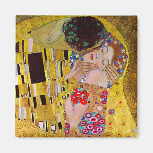 De kus van Gustav Klimt, Art Nouveau Magneet