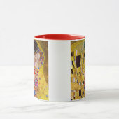 De kus van Gustav Klimt,  Art Nouveau Mok (Midden)