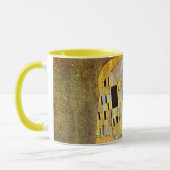 De kus van Gustav Klimt,  Art Nouveau Mok (Links)