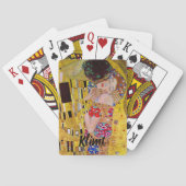 De kus van Gustav Klimt, Art Nouveau Pokerkaarten (Achterkant)