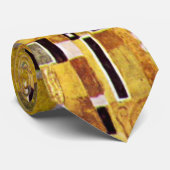 De kus van Gustav Klimt,  Art Nouveau Stropdas (Opgerold)