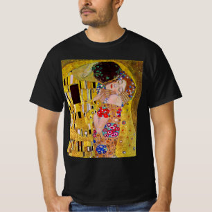 De kus van Gustav Klimt,  Art Nouveau T-shirt