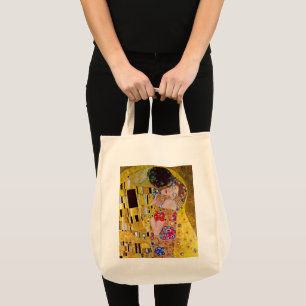 De kus van Gustav Klimt, Art Nouveau Tote Bag