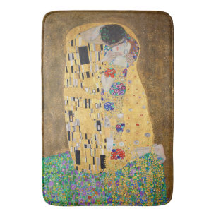 De kus van Gustav Klimt Bath Mat