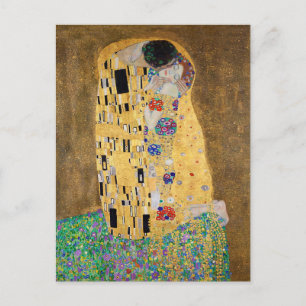 De Kus van Gustav Klimt Briefkaart