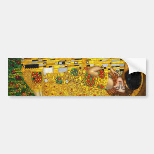 De kus van Gustav Klimt Bumpersticker