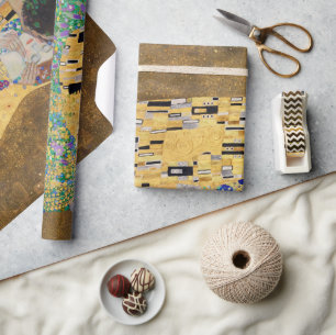 De kus van Gustav Klimt Cadeaupapier