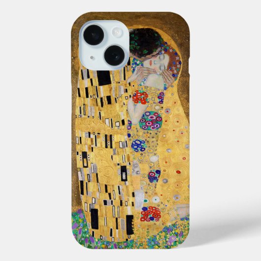 De kus van Gustav Klimt Case-Mate iPhone Case (Achterkant)
