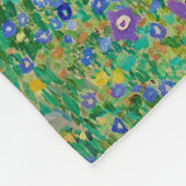 De kus van Gustav Klimt Fleece Deken (Hoek)