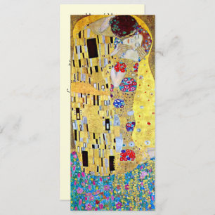 De Kus van Gustav Klimt Kaart