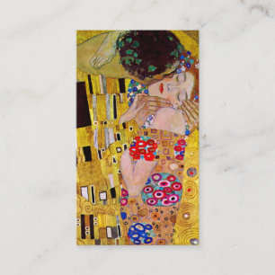 De kus van Gustav Klimt, kunst bruiloft Informatiekaartje
