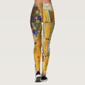 De kus van Gustav Klimt Leggings (Achterkant)
