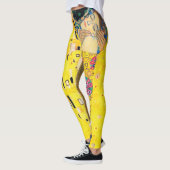 De kus van Gustav Klimt Leggings (Links)