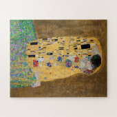 De kus van Gustav Klimt Legpuzzel (Horizontaal)