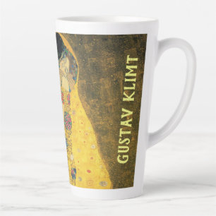 De Kus van Gustav Klimt, Oude Art Nouveau Latte Mok