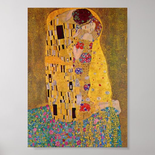 De Kus van Klimt Poster (Voorkant)
