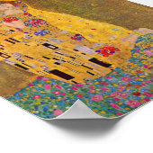 De Kus van Klimt Poster (Hoek)