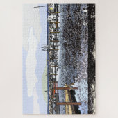 De kust, Marseillan Zuid-Frankrijk Legpuzzel (Verticaal)