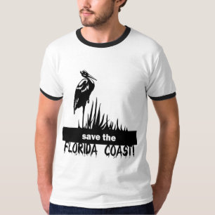 De kust van Florida redden T-shirt