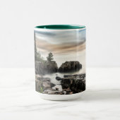 De kust van het meer van Superior | Minnesota Mok (Midden)