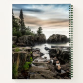 De kust van het meer van Superior | Minnesota Notitieboek (Achterkant)