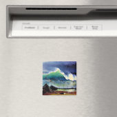 De kust van het Zee Turquoise Magneet (Insitu (Vaatwasser))